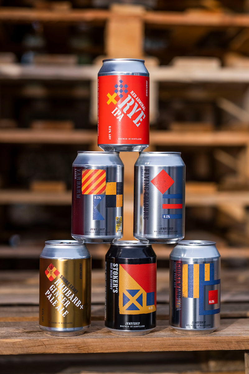 alcohol-free beer cans