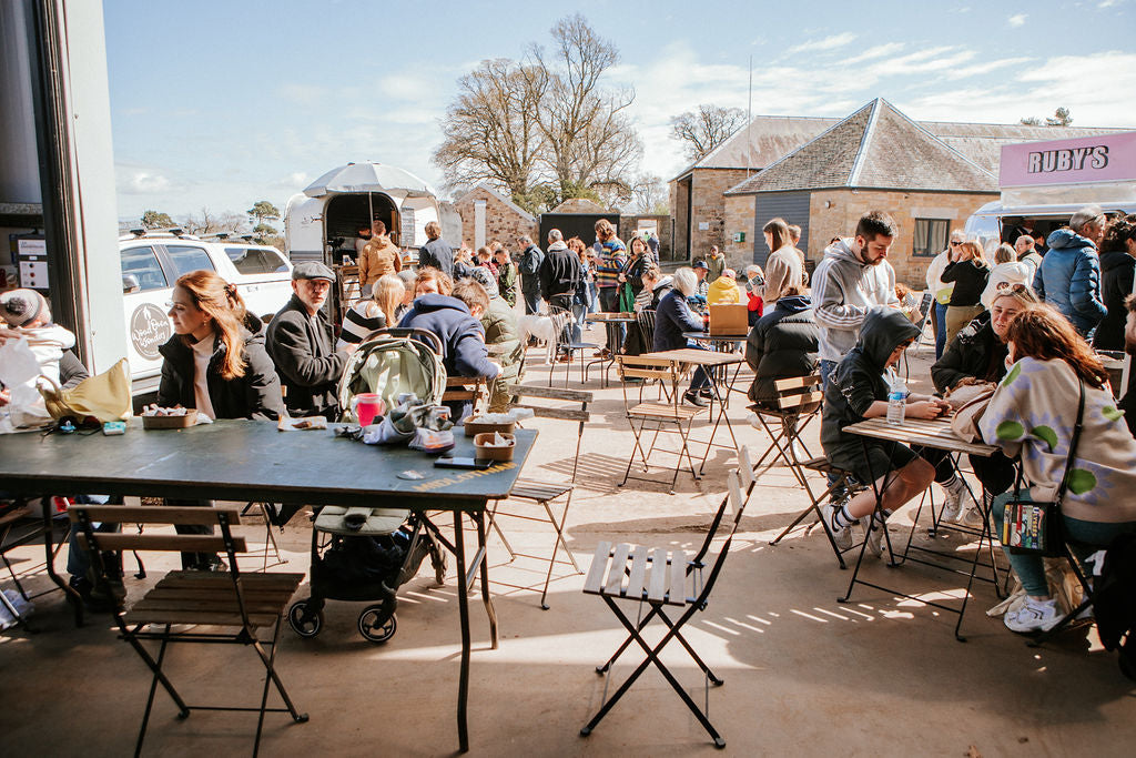 The view from Jump Ship brewery during an alcohol free taproom